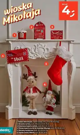 Dealz Mikołaj 40 cm oferta