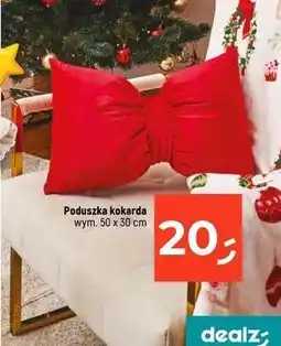 Dealz Poduszka kokarda 50 x 30 cm oferta