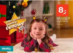 Dealz Spinki do włosów led oferta