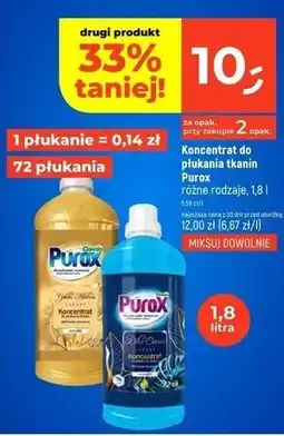 Dealz Koncentrat do płukania blue casis Purox oferta