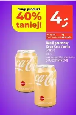 Dealz Napój Coca-Cola Vanilla oferta