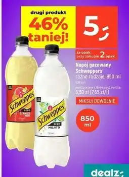 Dealz Napój mojito zero Schweppes oferta