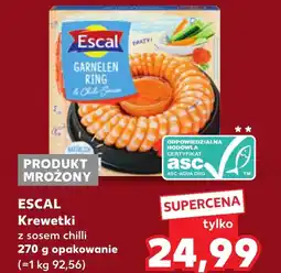 Kaufland Krewetki Escal oferta