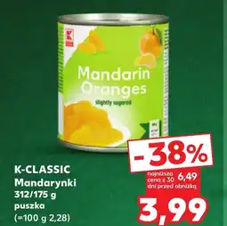 Kaufland Mandarynki K-Classic oferta
