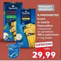 Kaufland Łosoś w cieście francuskim ze szpinakiem K-Classic Favourites oferta