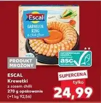 Kaufland Krewetki z sosem chili Escal oferta