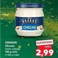 Kaufland Chrzan Krakus Maspex oferta