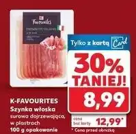 Kaufland Szynka włoska prosciutto K-Classic Favourites oferta