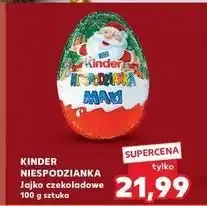 Kaufland Jajko niespodzianka mikołaj Kinder Niespodzianka Maxi oferta