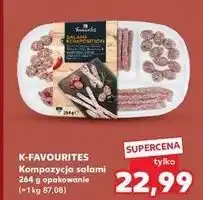 Kaufland Kompozycja salami K-Classic Favourites oferta