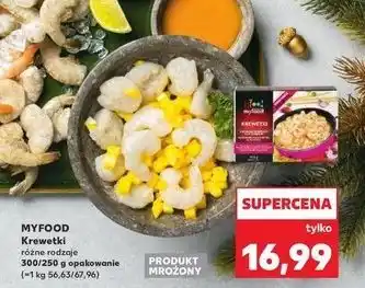 Kaufland Krewetka z masłem czosnkowym Myfood oferta