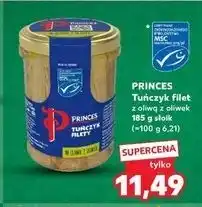 Kaufland Filet z tuńczyka w oliwie oliwek Princes oferta