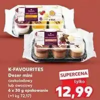 Kaufland Deser mini owocowy K-Classic Favourites oferta