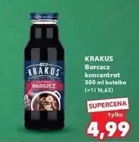 Kaufland Barszcz czerwony koncentrat Krakus Maspex oferta
