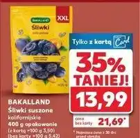 Kaufland Śliwki suszone Bakalland oferta