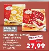 Kaufland Sernik kremowy mandarynkami Coppenrath & Wiese oferta