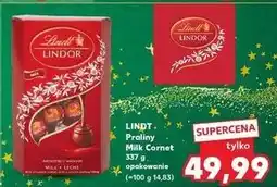 Kaufland Bombonierka milk cornet Lindt Lindor oferta