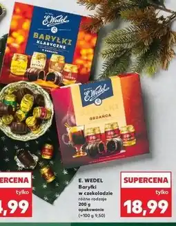 Kaufland Bombonierka grzaniec E. Wedel Baryłki oferta