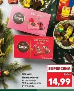 Kaufland Bombonierka malinówka Wawel oferta