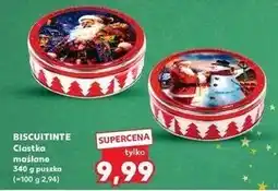 Kaufland Ciastka maślane w puszce oferta