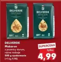 Kaufland Makaron durum muszelki Delverde oferta