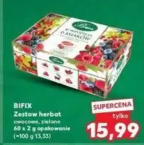 Kaufland Kompozycja 6 smaków herbatka owocowa Bifix oferta