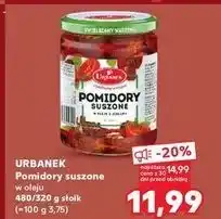 Kaufland Pomidory suszone w oleju z ziołami Urbanek oferta