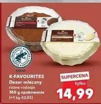 Kaufland Deser mleczny śmietankowy K-Classic Favourites oferta