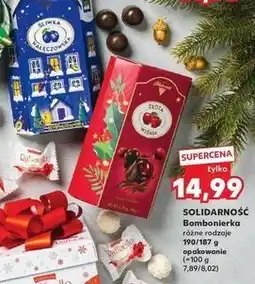 Kaufland Bombonierka Solidarność Złota Wiśnia oferta