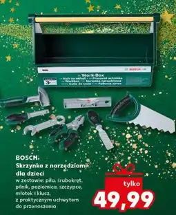 Kaufland Skrzynka z narzędziami dla dzieci Bosch oferta