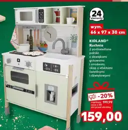 Kaufland Kuchnia drewniana z akcesoriami Kidland oferta