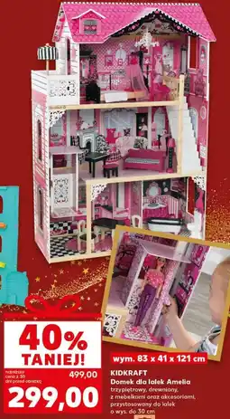 Kaufland Domek dla lalek amelia Kidkraft oferta