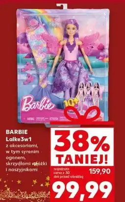 Kaufland Lalka barbie syrenka Mattel oferta