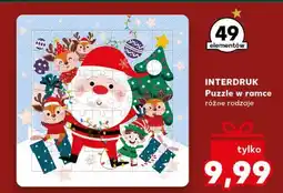 Kaufland Puzzle w ramce 49 el. Interdruk oferta