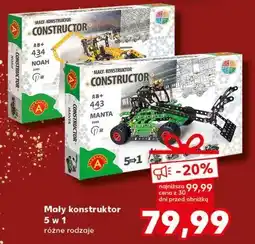 Kaufland Mały konstruktor - 5w1 ciężki chwytak Alexander oferta