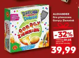Kaufland Gra gorący ziemniak dzieciaki kontra dorośli Alexander oferta