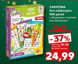 Kaufland Gra 500 pytań farma Carotina oferta