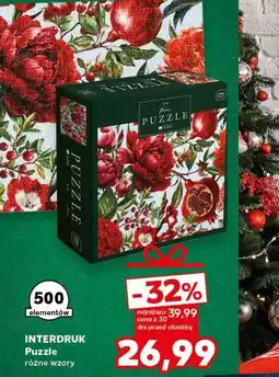 Kaufland Puzzle 500 elem. Interdruk oferta