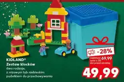 Kaufland Zestaw klocków z pudełkiem Kidland oferta