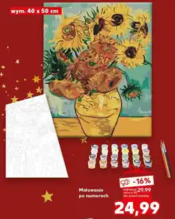 Kaufland Malowanie po numerach 40 x 50 cm oferta