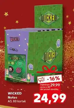 Kaufland Notes wicked oferta
