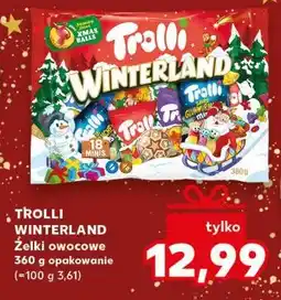 Kaufland Żelki winterland Trolli oferta