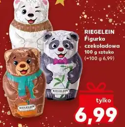 Kaufland Figurka czekoladowa miś Riegelein oferta