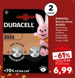 Kaufland Baterie cr 2032 Duracell oferta