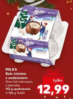 Kaufland Kule czekoladowe oreo Milka Snow Balls oferta