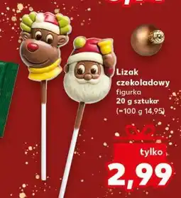 Kaufland Lizak czekoladowy świąteczny oferta