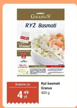 Dino Ryż basmati Granus oferta