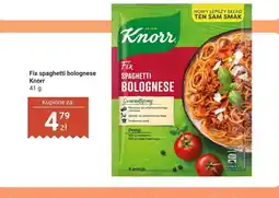 Dino Fix spaghetti bolognese Knorr oferta