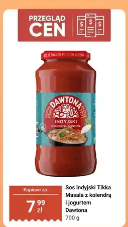 Dino Sos indyjski Tikka Masala z kolendrą i jogurtem Dawtona oferta