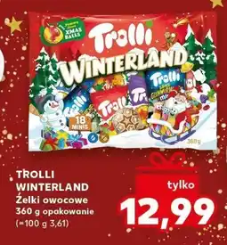Kaufland Żelki Trolli Winterland owocowe oferta